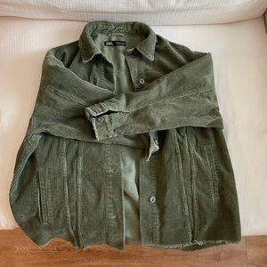 Zara Corduroy Shacket